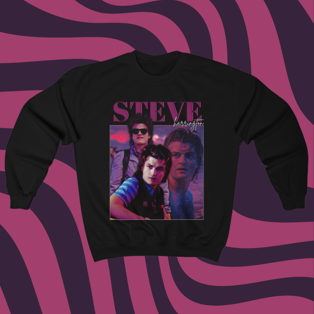 Steve Harrington 90's Vintage Crewneck