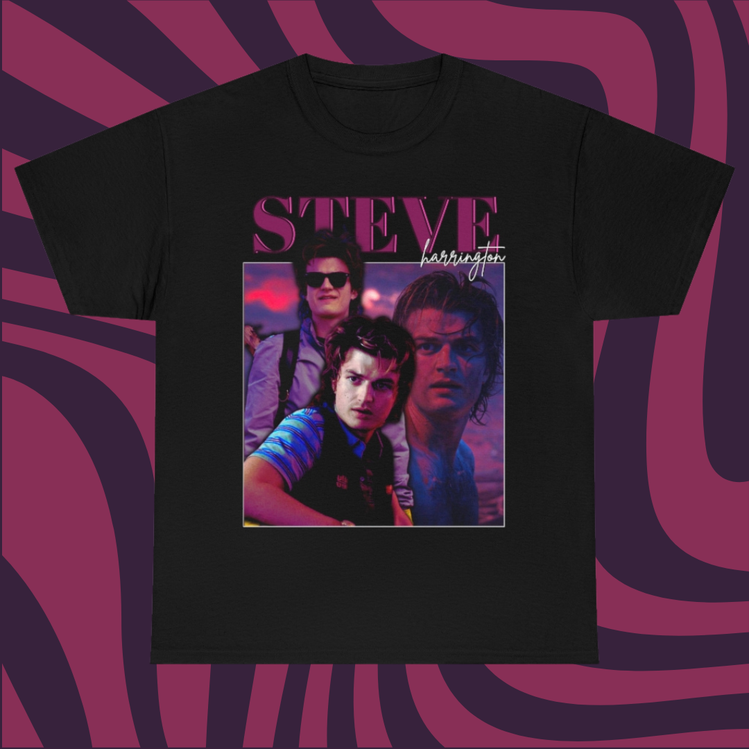 Steve Harrington Inspired 90's Vintage T-Shirt