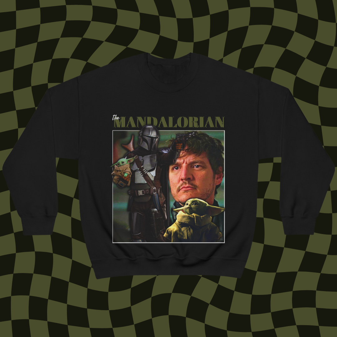 The Mandalorian 90's Vintage Crewneck
