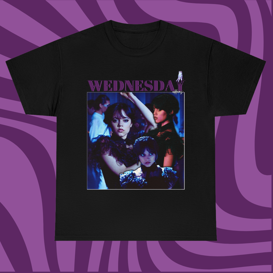 Wednesday Addams 90's Vintage T-Shirt