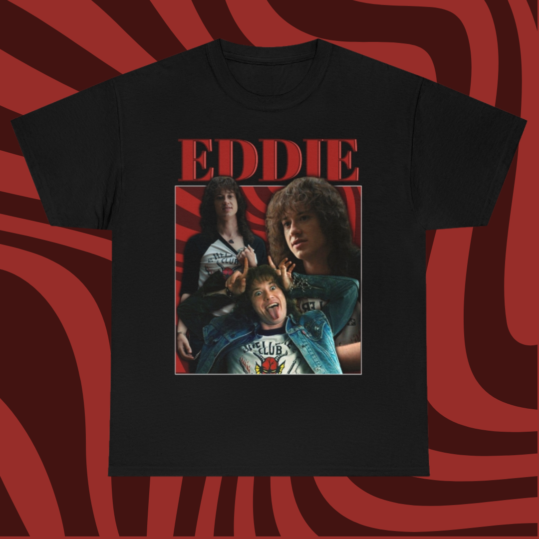 Eddie Munson Inspired 90's Vintage T-Shirt