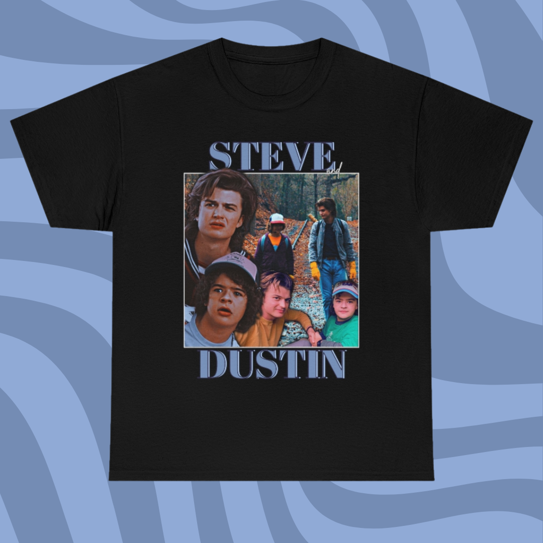 Steve and Dustin 90's Vintage T-Shirt