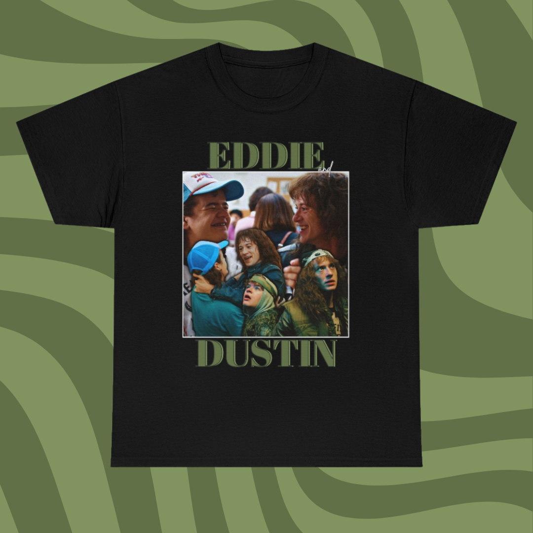Eddie and Dustin 90's Vintage T-Shirt