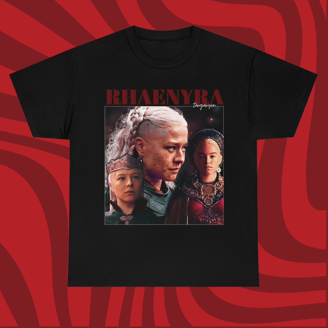 Rhaenyra Targaryen 90's Vintage T-Shirt