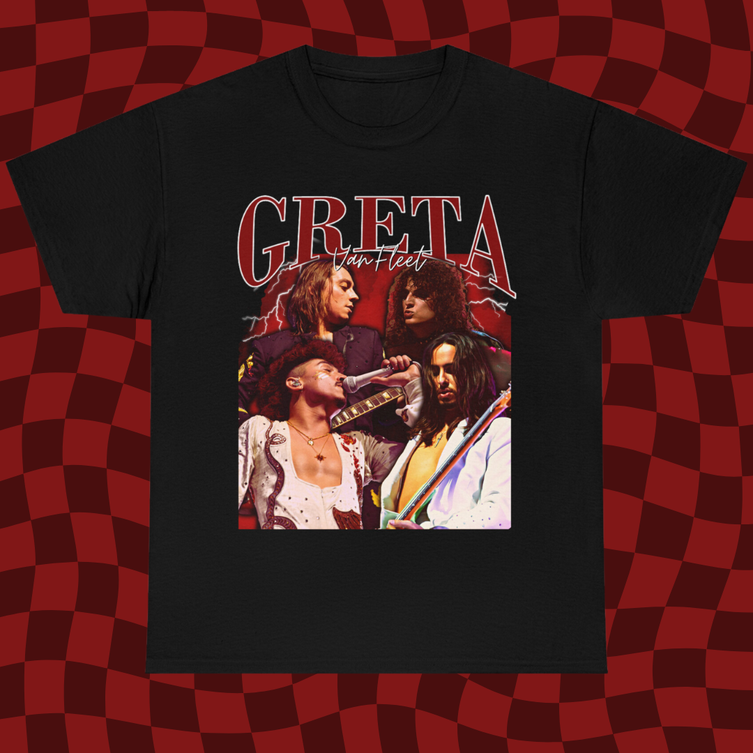 Greta Van Fleet T-Shirt (SBP x iykyk merch collab)