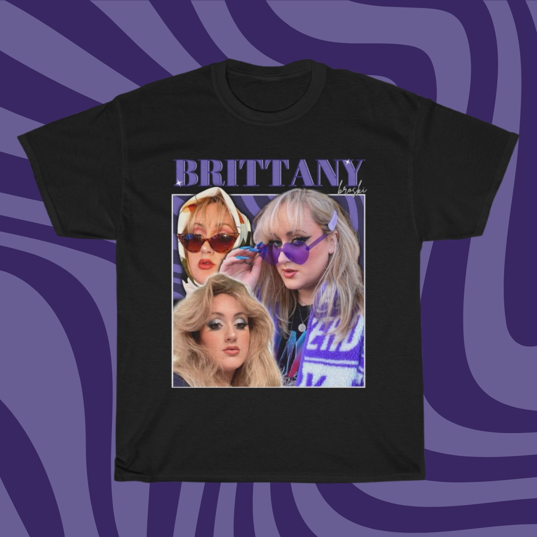 Brittany Broski 90's Vintage T-Shirt