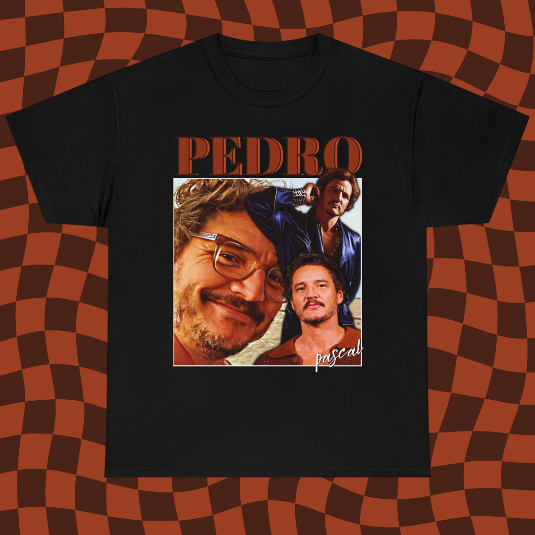 Pedro Pascal 90's Vintage T-Shirt
